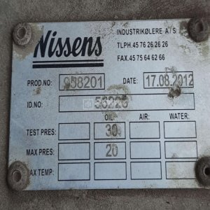 Nissens 958201 Industrial axial ventilation