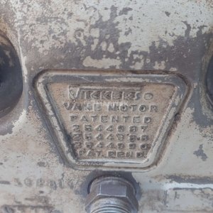 Vickers 45M185A-11C20 Hydraulic vane motor