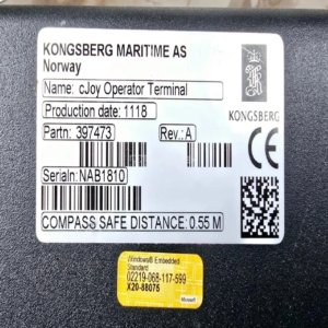 Kongsberg 397473 cJoy Operator Terminal (Rev.A)