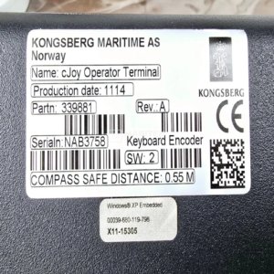 Kongsberg 339881 cJoy Operator Terminal (Rev.A)