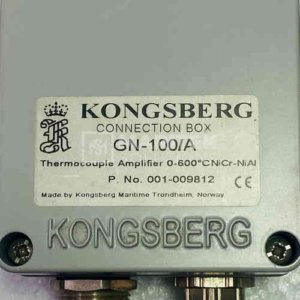 Kongsberg GN-100/A Thermocouple amplifier connection box