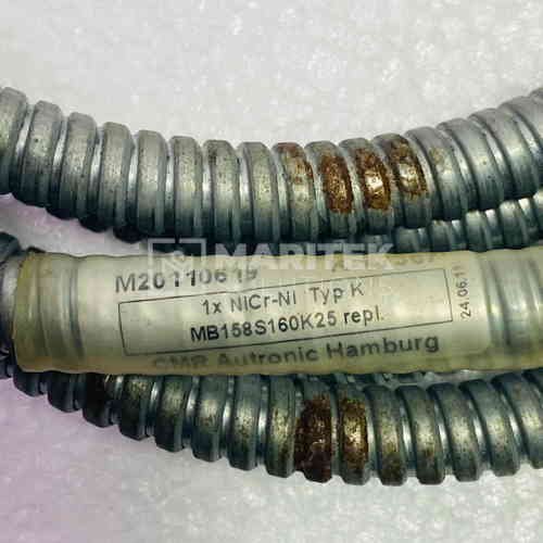11. MB158S160K25 (1) CMR Autronic Hamburg Type K NiCr-Ni Thermocouple sensor (MB158S160K25)