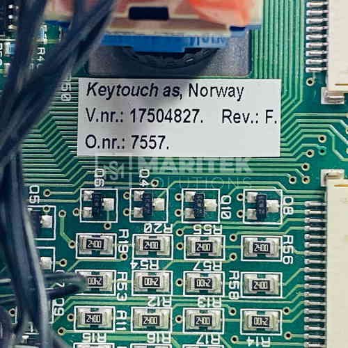 13. 17504827 (3) Kongsberg KeYtouch 17504827 Thruster Module
