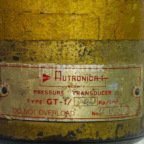 14. GT-1(Range 40 KPCM²) (4) Autronica GT-1 Pressure Transducer (Range 40 KPCM²)