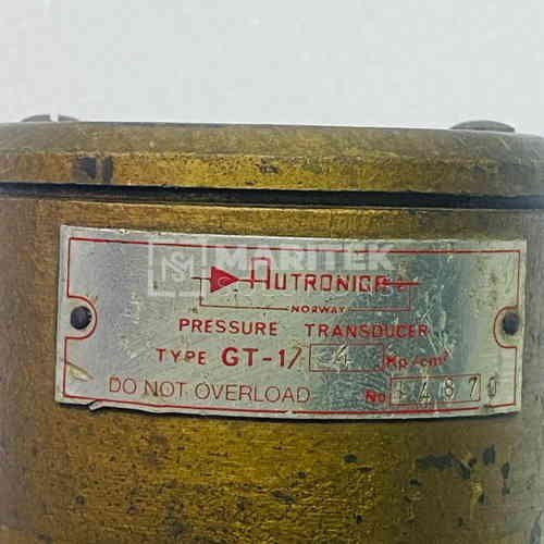 21. GT-1 (Range 4 Kpcm²) (2) Autronica GT-1 Pressure transducer (Range 4 Kpcm²)