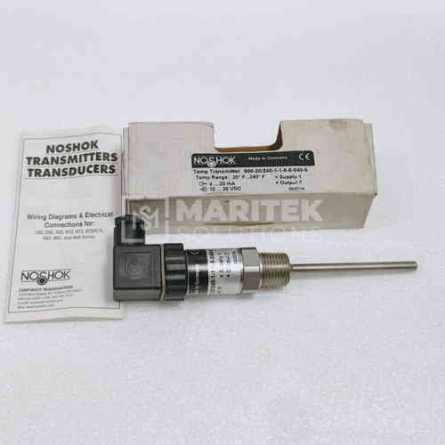 NOSHOK 800-20/240-1-1-8-8-040-6 Temperature Transmitter