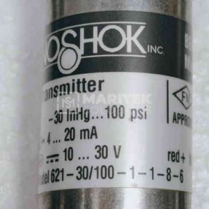 NOSHOK 621-301100-1-1-8-6 Pressure transmitter