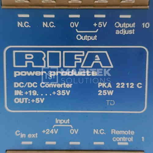 24. PKA 2212 C (1) RIFA PKA 2212 C DC/DC Converter module