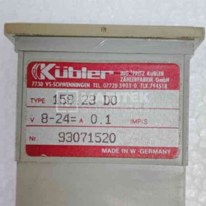 Kübler 158.23 D0 Electromechanical pulse counter
