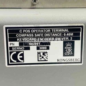 Kongsberg 602991 cPos / cJoy Operator Terminal