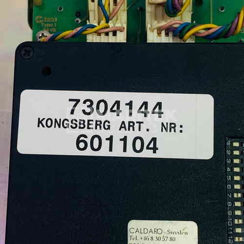40. 7304144 (1) Kongsberg 7304144 Trackball button panel