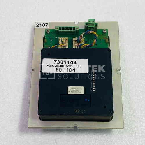 40. 7304144 (2) Kongsberg 7304144 Trackball button panel
