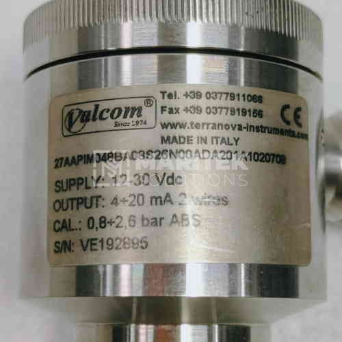 41. 27AAPIM048BA08S26N00ADA201A020708 (1) Valcom 27AAPIM048BA08S26N00ADA201A020708 Pressure Sensor / Transmitter