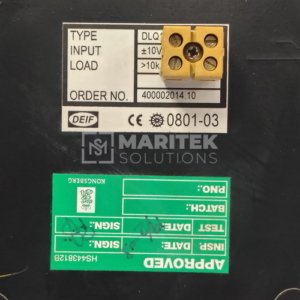 Norcontrol 0801-03 Analog marine RPM meter