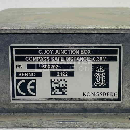 51. 603202 (3) Kongsberg 603202 cJoy Junction Box