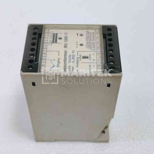 51. MU 1000 (1) Martens Elektronik MU1000 Measuring transducer