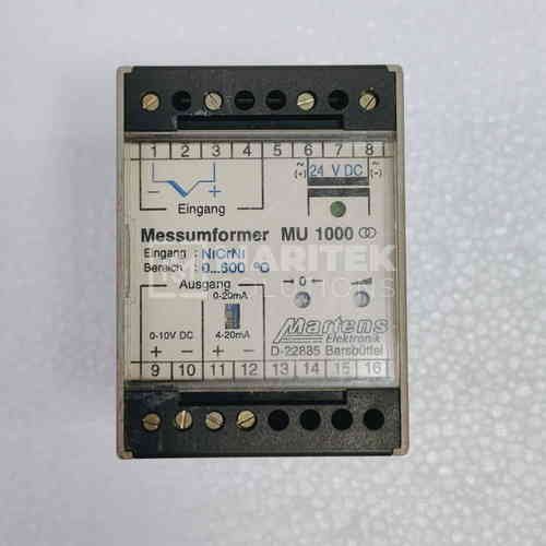 51. MU 1000 (2) Martens Elektronik MU1000 Measuring transducer