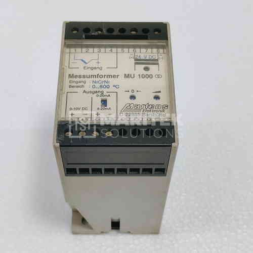 51. MU 1000 (4) Martens Elektronik MU1000 Measuring transducer