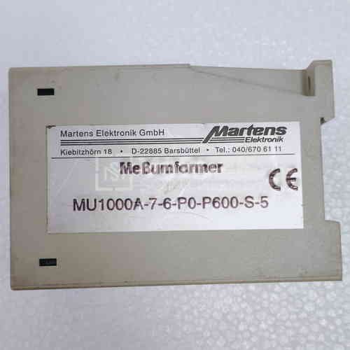 51. MU 1000 (5) Martens Elektronik MU1000 Measuring transducer
