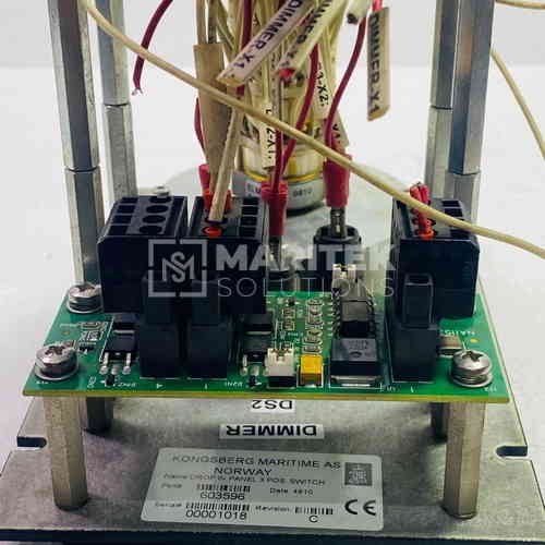 53. 603596 (5) Kongsberg Maritime AS 603596 Drop IN PANEL 3 POS. SWITCH