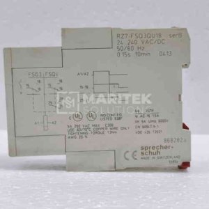 Sprecher+Schuh RZ7-FSQ3QU18 Electronic timing relay