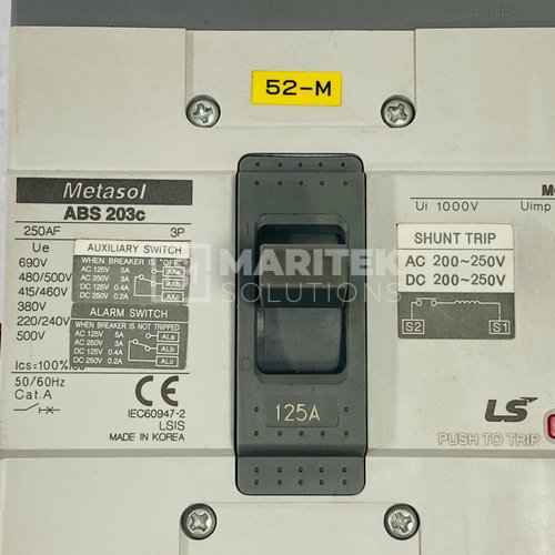 ABS203c (1) LS Electric ABS203c Case circuit breaker 125A