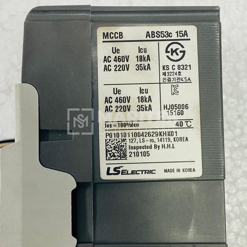 ABS53c (4) LS Electric ABS53C 3-pole molded case circuit breaker