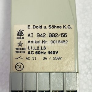E. Dold & Söhne AI 942.002/66 Minitimer time delay relay