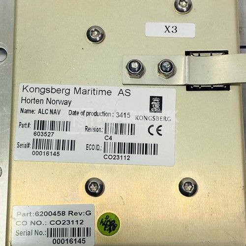 ALC NAV(603530) Kongsberg Maritime AS ALCNAV(603530) Alarm and Command Panel