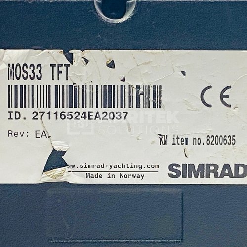 MOS-33 TFT (3) Kongsberg MOS-33TFT Midi Operator Station