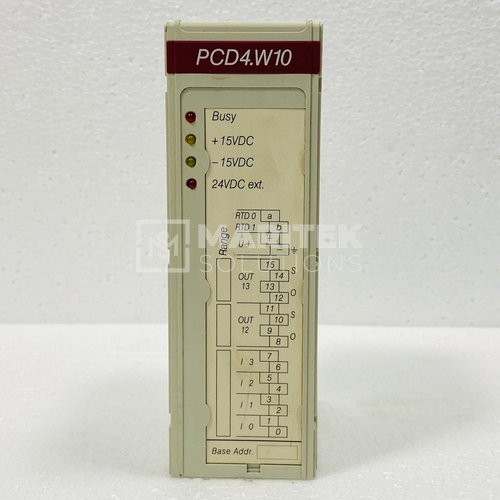 PCD4 W100 (1) Saia PCD4.W100 Analog input module