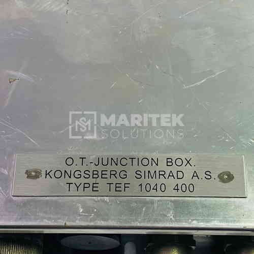 TEF 1040 400 (3) Kongsberg Simrad TEF 1040 400 O.T. Junction Box
