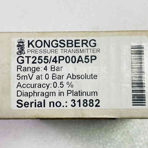 10. GT2554P00A5P (6) Kongsberg GT255/4P00A5P Pressure Transmitter