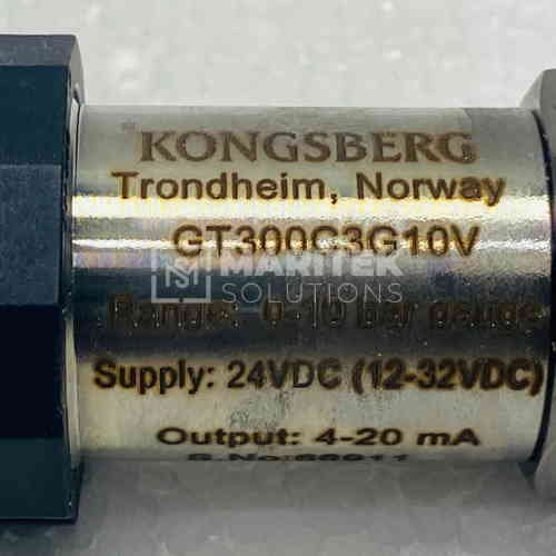 11. GT300C3G10V (3) Kongsberg GT300C3G10V Pressure transmitter
