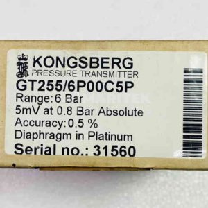 Kongsberg GT255/6P00C5P Industrial pressure relief valve