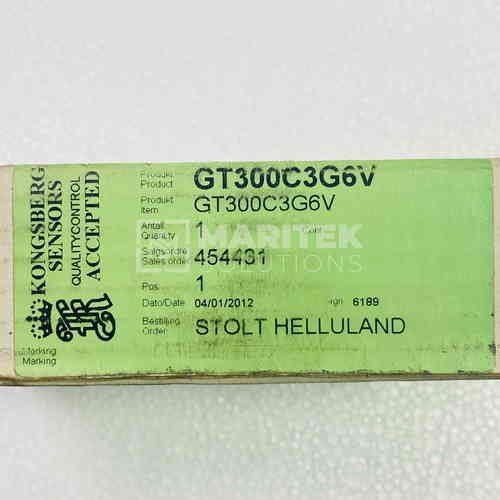21. GT300C3G6V (6) Kongsberg GT300C3G6V Pressure transmitter