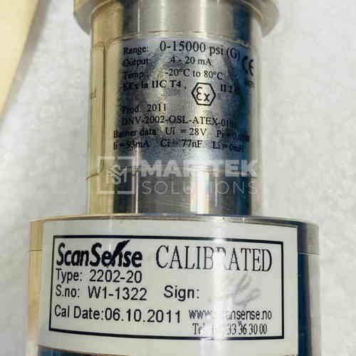 2202-20 (3) ScanSense 2202-20 Pressure transmitter