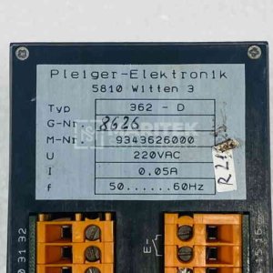 Pleiger Elektronik 362-D Industrial control unit