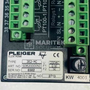 Pleiger Elektronik 362MC Compact multi-function and universal PID controller
