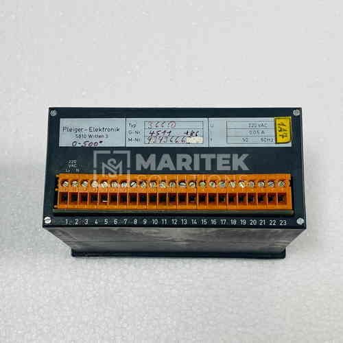 366-D (5) Pleiger Elektronik 366-D Controller Industrial/marine automation control unit