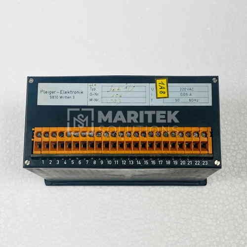 366-U (3) Pleiger-Elektronik 5810 Witten 3 industrial controller (366-U)