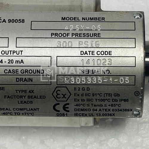 425X-05 (2) Barksdale 425X-05 Pressure transducer