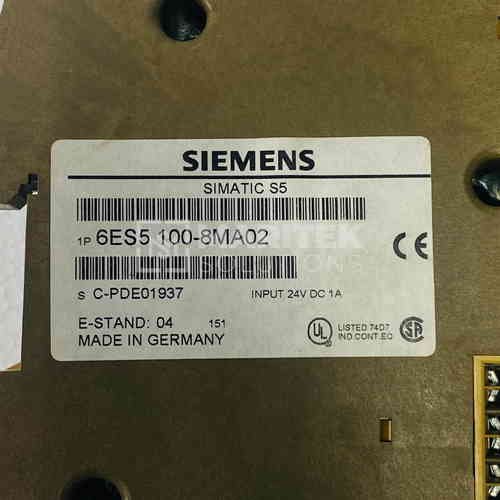 6ES5 100-8MA02 (4) Siemens SIMATIC S5-100U Central processing unit (6ES5-421-8MA12)