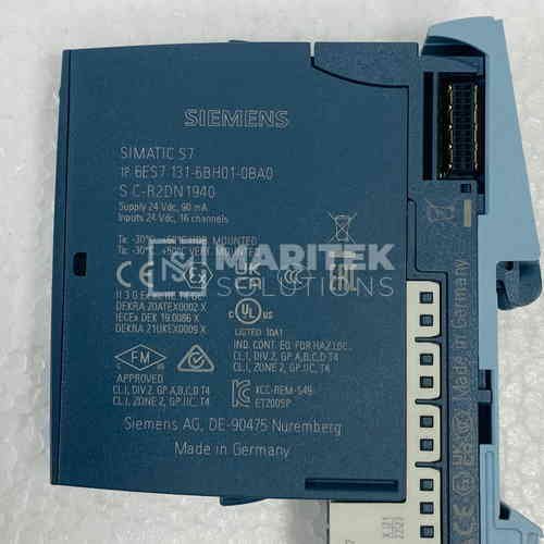 Siemens 6ES 7131-6BH01-0BA0 Digital Input Module (S C-R2DN1940)