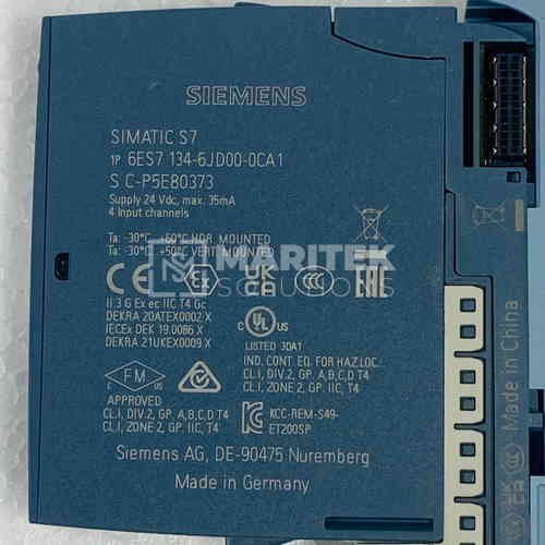 6ES7 134-6JD00-0CA1 (7) Siemens 6ES7 134-6JD00-0CA1 Digital Input Module (S C-P5E80373)