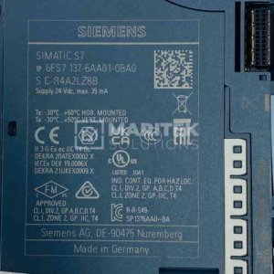Siemens 6ES7 137-6AA01-0BA0 Digital Input Module (S C-R4A2LZ8B)