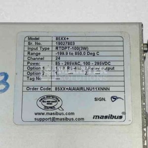 Masibus 85XX+ Multi-channel universal industrial scanner