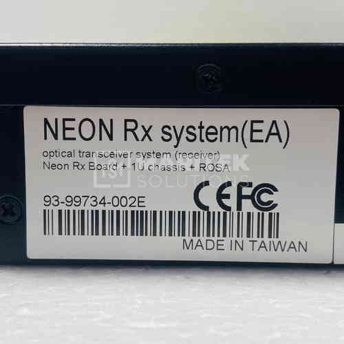 93-99734-002E (2) NEON Rx system(EA) 93-99734-002E Optical transceiver system