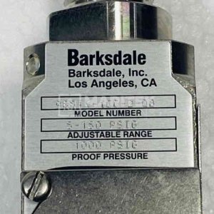 Barksdale 9681X-1CC-2-Q6 Pressure switch (Range 5-150 PSI)