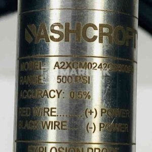 Ashcroft A2XCM0242C6500#G Pressure transmitter